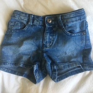 Floral printed jeans